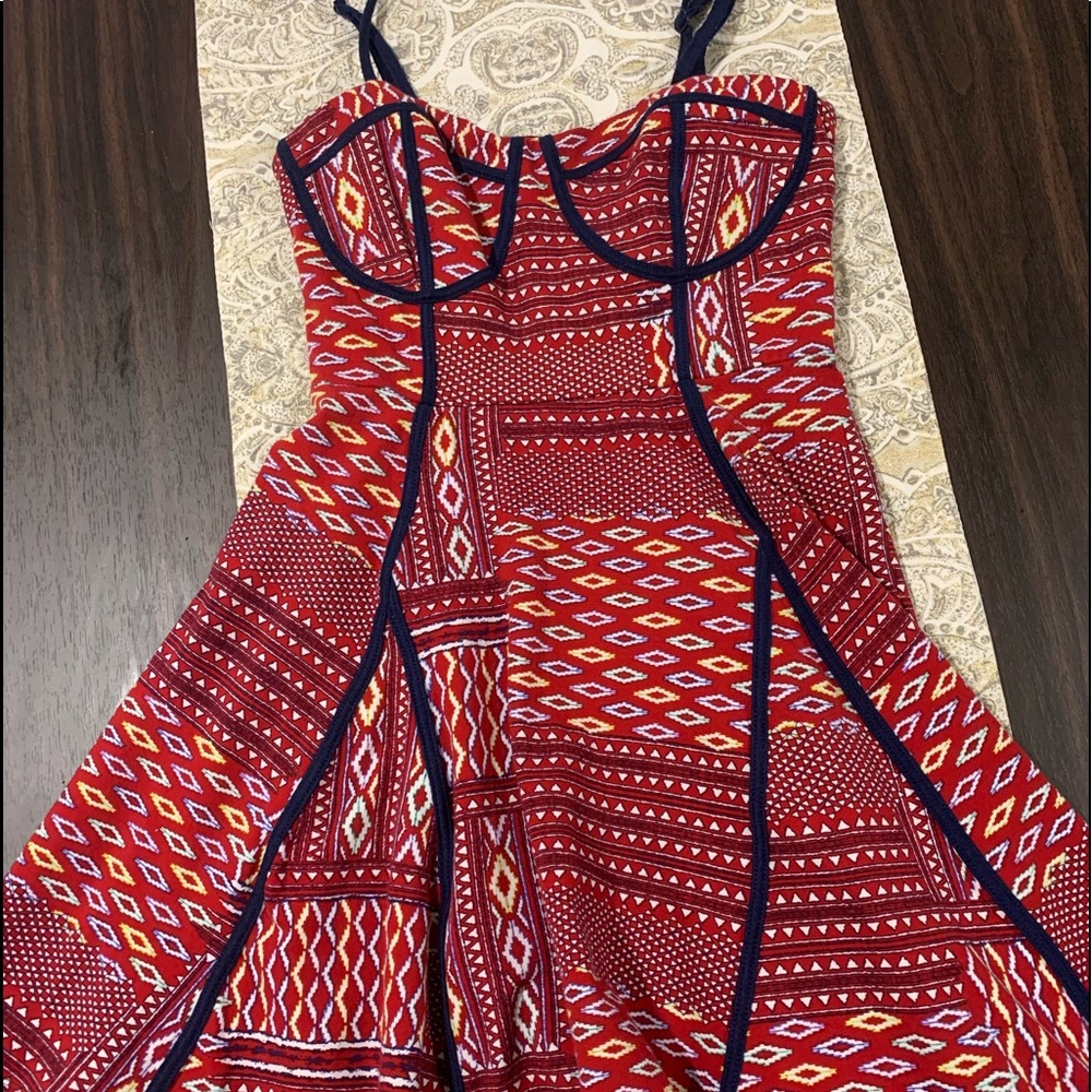 Girly printed dress!